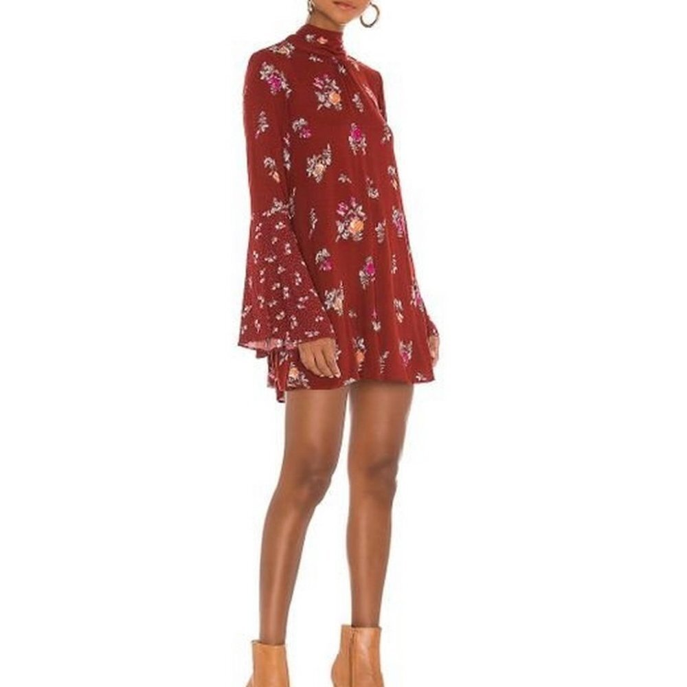Free People Tate Vintage Combo Floral Tunic Top Dress